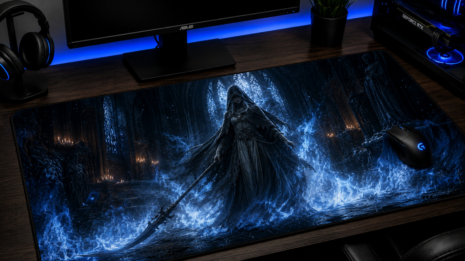Dark Souls XXL Gaming Mouse Pad Artorias Fantasy RPG Desk Mat