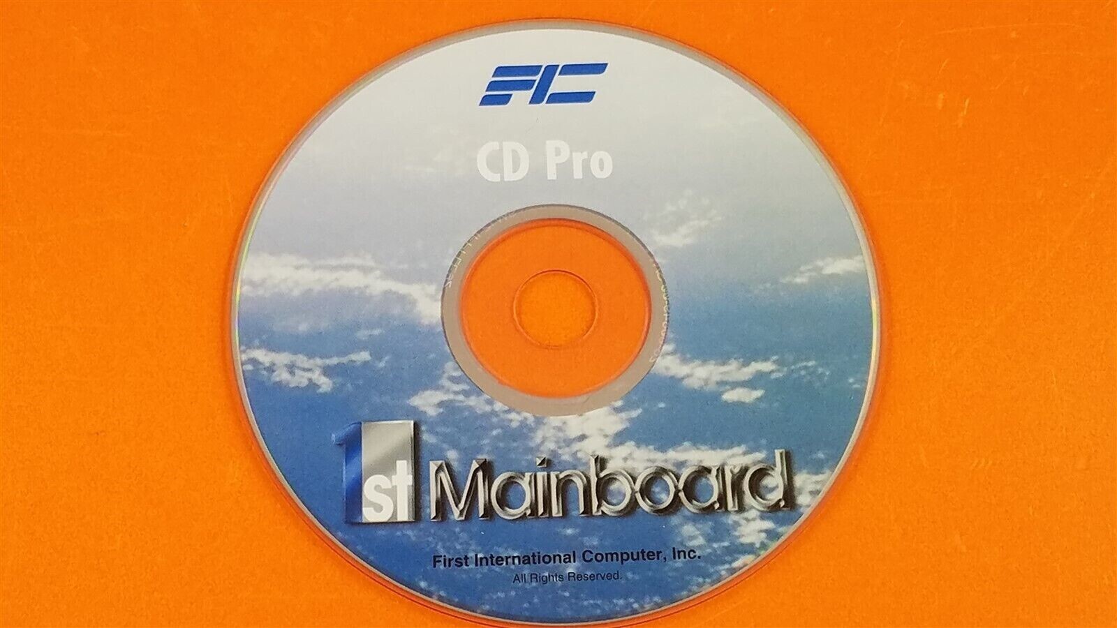 ⭐️⭐️⭐️⭐️⭐️First International Computer FIC CD Pro 1st Mainboard PC Software