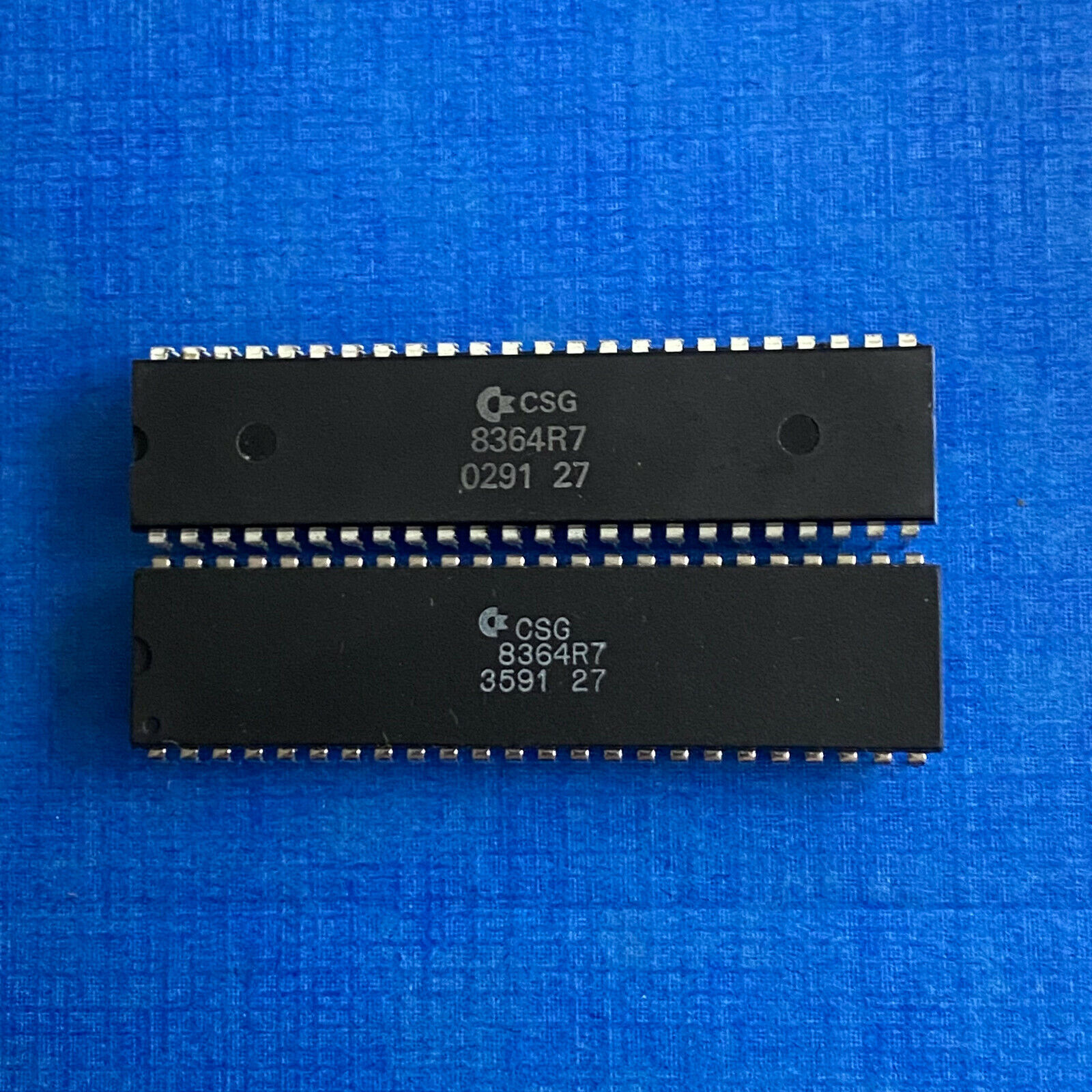 Commodore Amiga CSG 8364R7 (2 X) Paula 8364 R7 Chip #01 Csg #01 2021