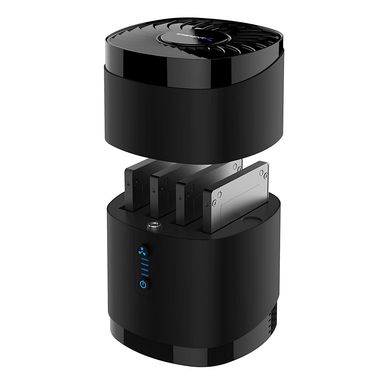 4 Bay 2.5in SATA Dock SABRENT Cooling Fan
