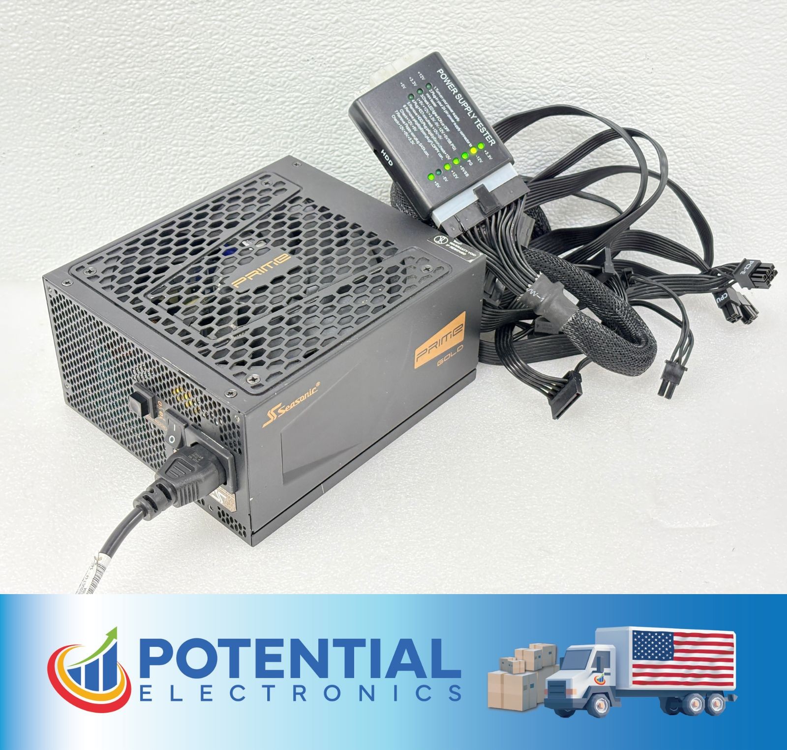 SeaSonic PRIME GOLD SSR-1000GD 80 Plus Gold 1000W Fully Modular Power Supply