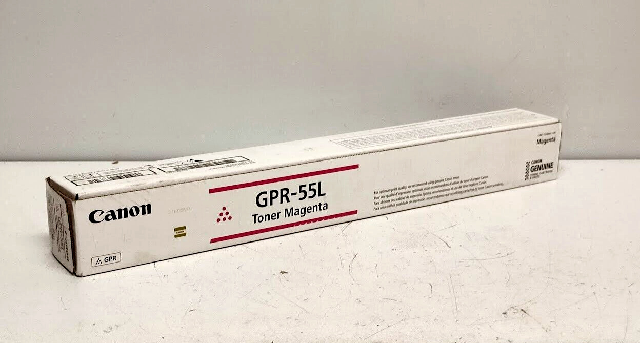 Canon Genuine GPR-55L Magenta Toner Cartridge Yields 26,000 Pages
