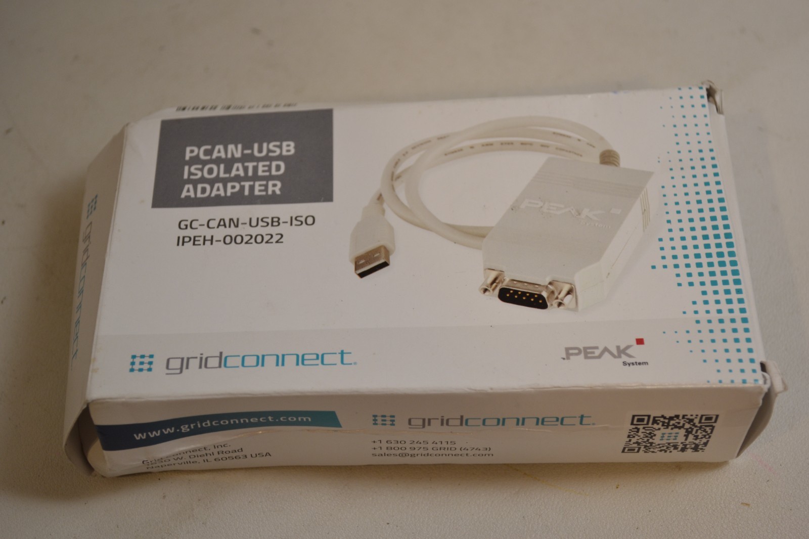 PCAN-USB Isolated Adapter GC-CAN-USB-ISO GridConnect
