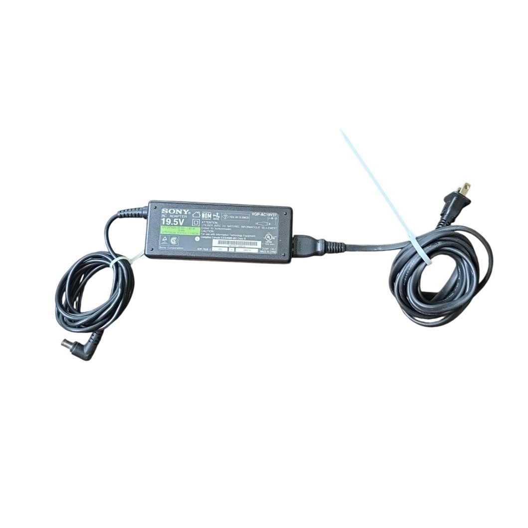 ✅ Genuine Sony OEM Power Supply AC Adapter 19.5V VGP-AC19V19 Cord Laptop Vaio F3