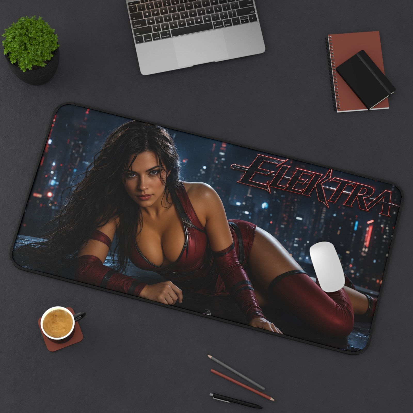 Elektra Mouse Pad, XXL Gaming Desk Mat, PC Keyboard Pad, Gamer Gift