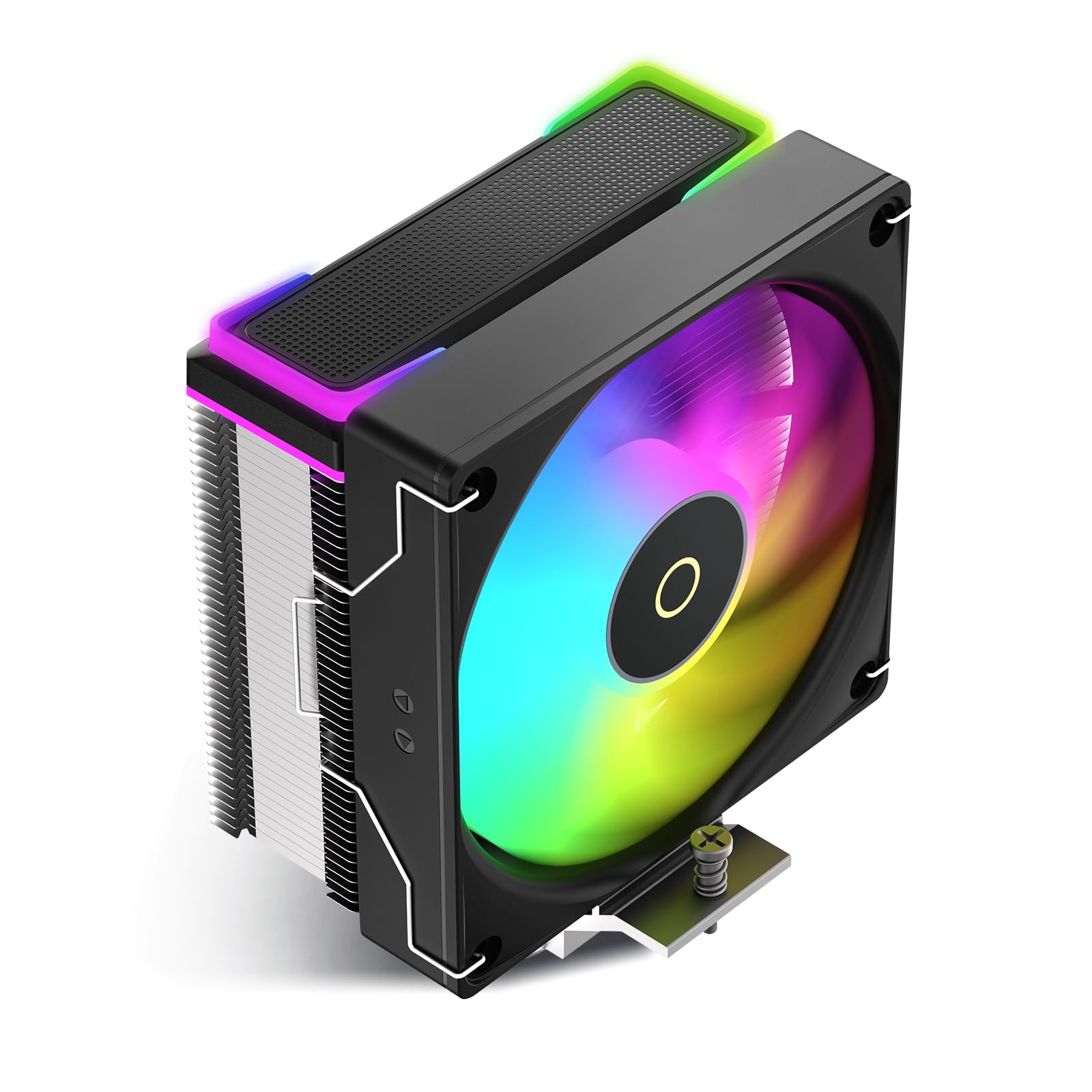 Delta A40 SE BK ARGB CPU Cooler,Unique Top Cover,Direct-Touch Φ6mm*4 Black
