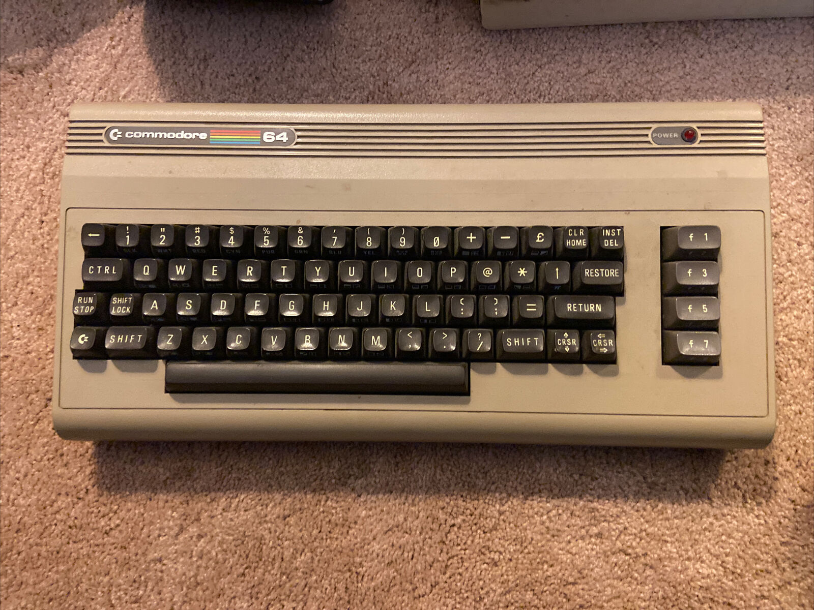Commodore 64 Personal Computer BR98YV-64 *No Power Supply* Untested