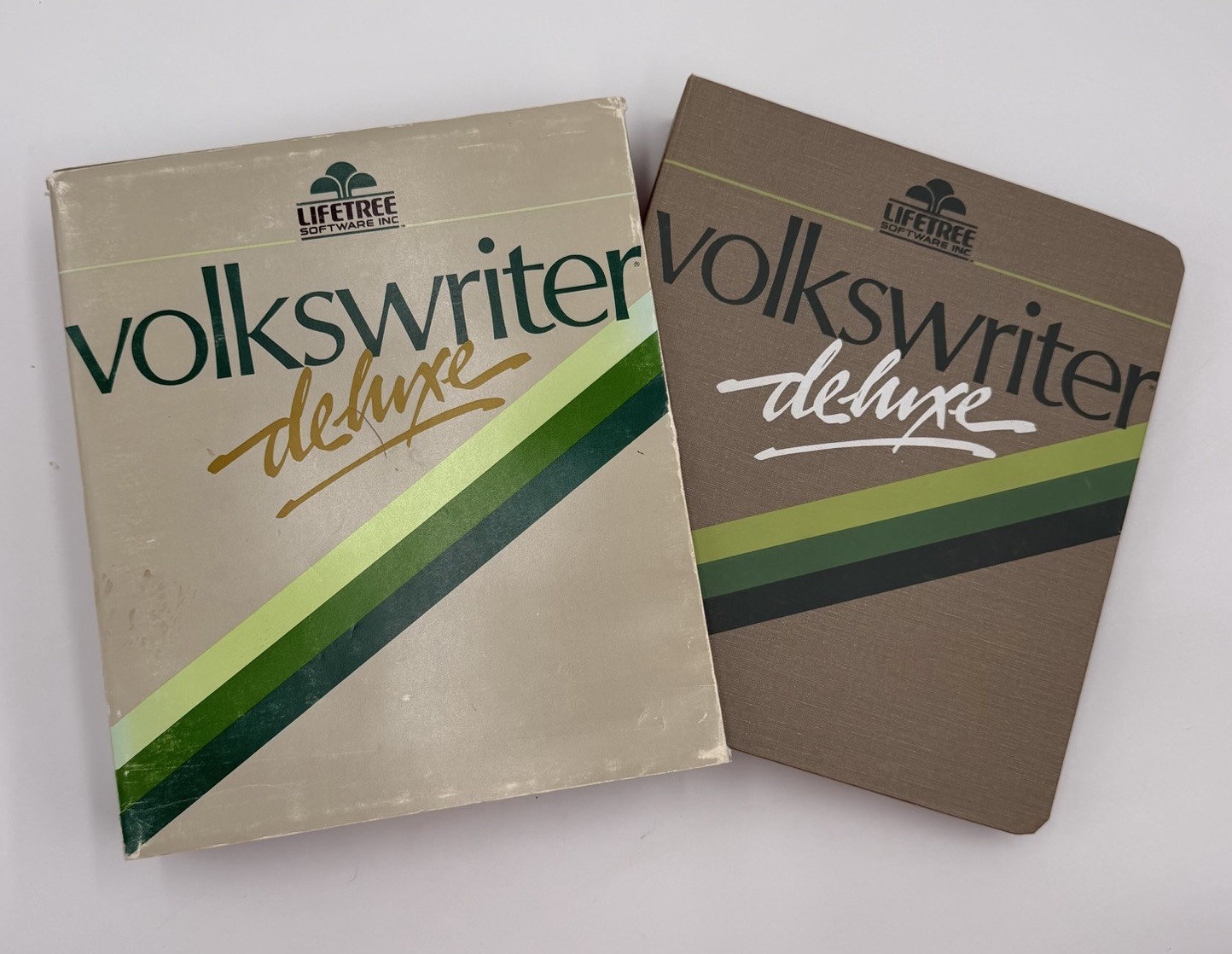 Volkswriter Deluxe Program Word Processing 1984 UNTESTED VTG With Extra Floppy