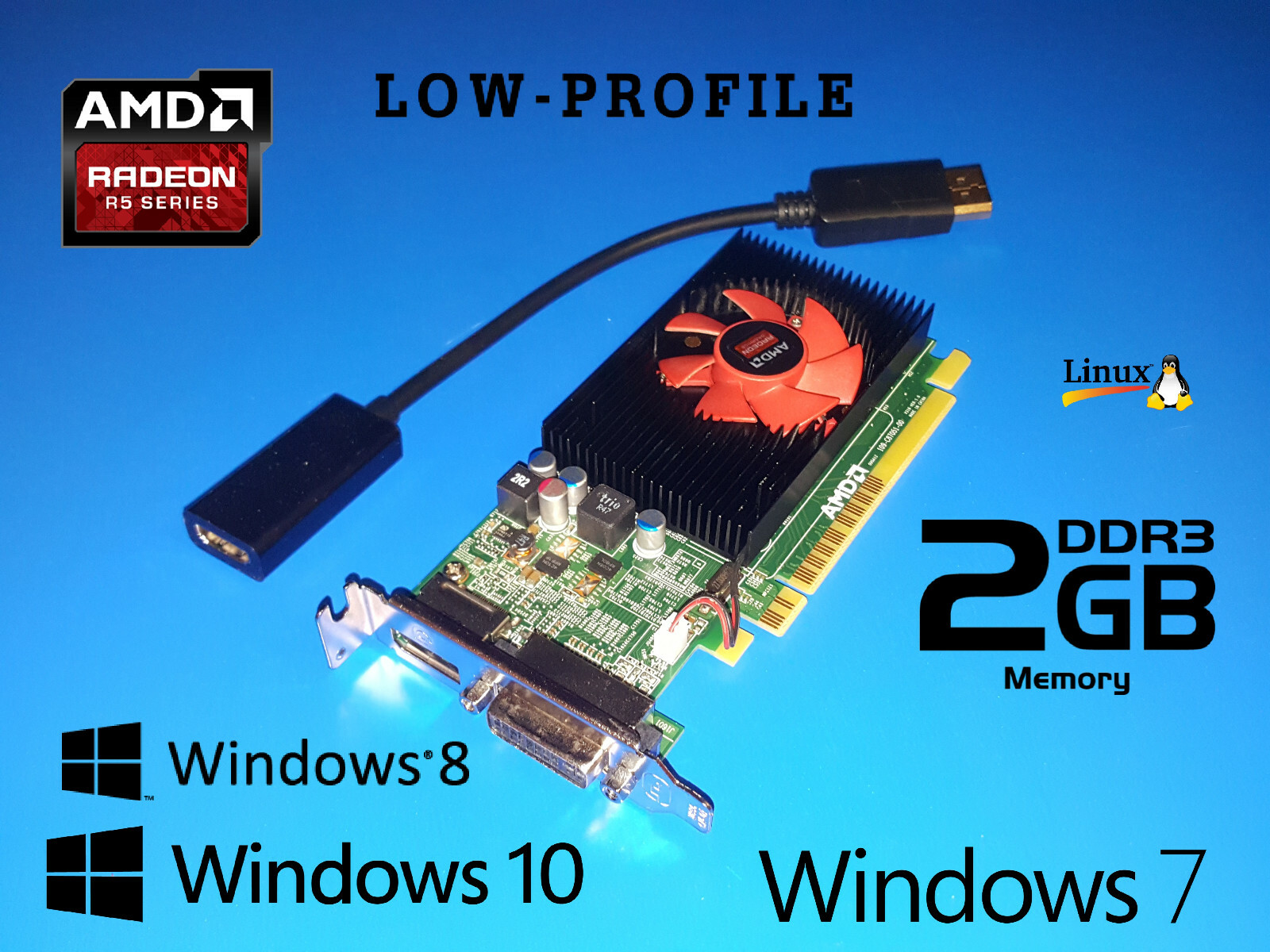 Dell Vostro 3800 3268 3267 3250 270s 260s 230s 220s 200s 2GB Video Card + HDMI