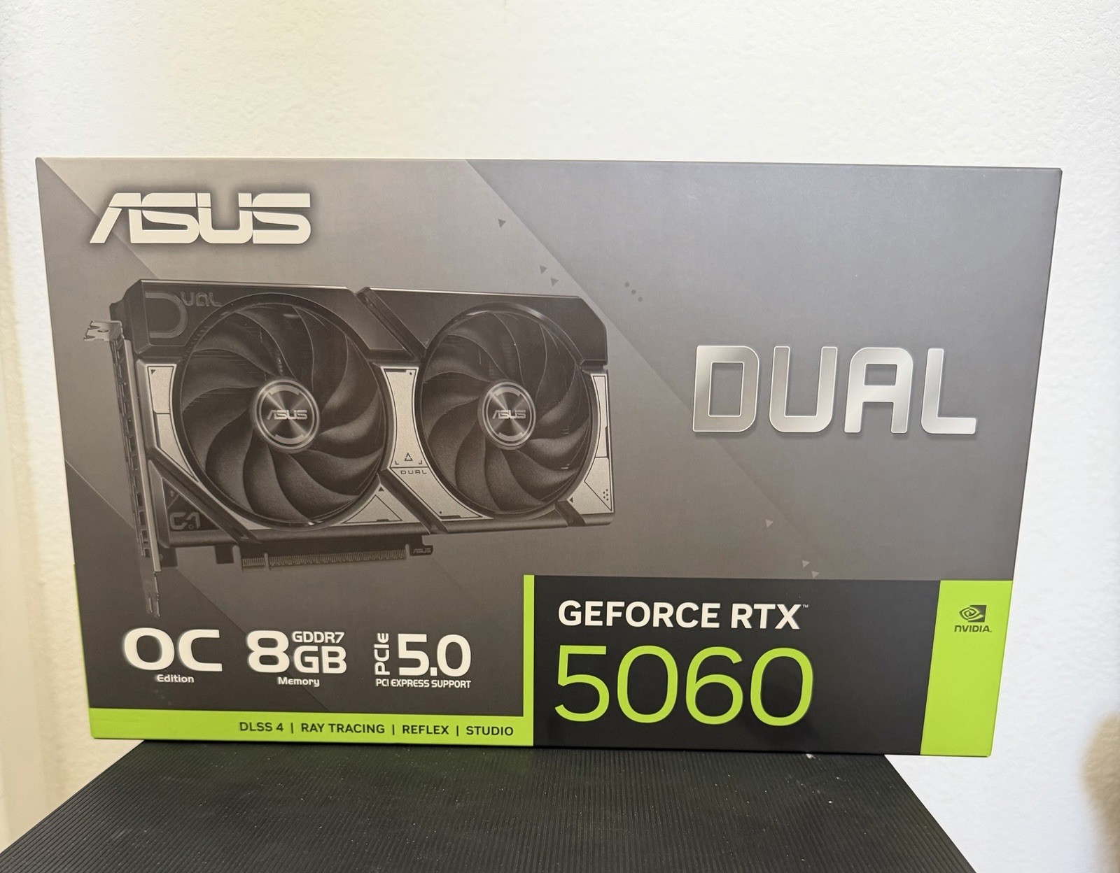 ASUS Dual GeForce RTX 5060 OC Edition 8GB GDDR7 PCIe 5.0 DP/HDMI