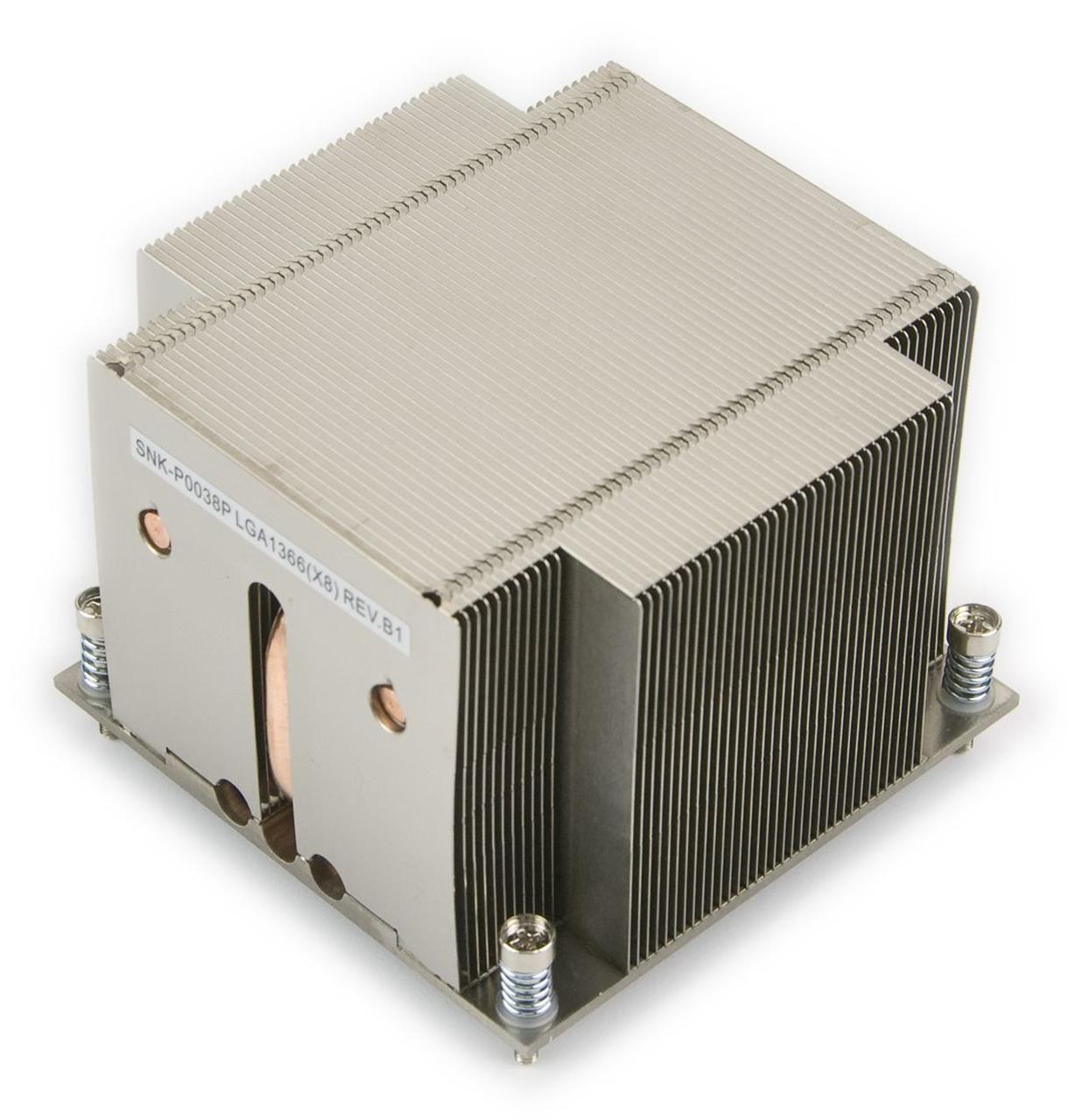 NEW - Supermicro SNK-P0038P 2U Passive Heatsink for Sockets LGA 1366