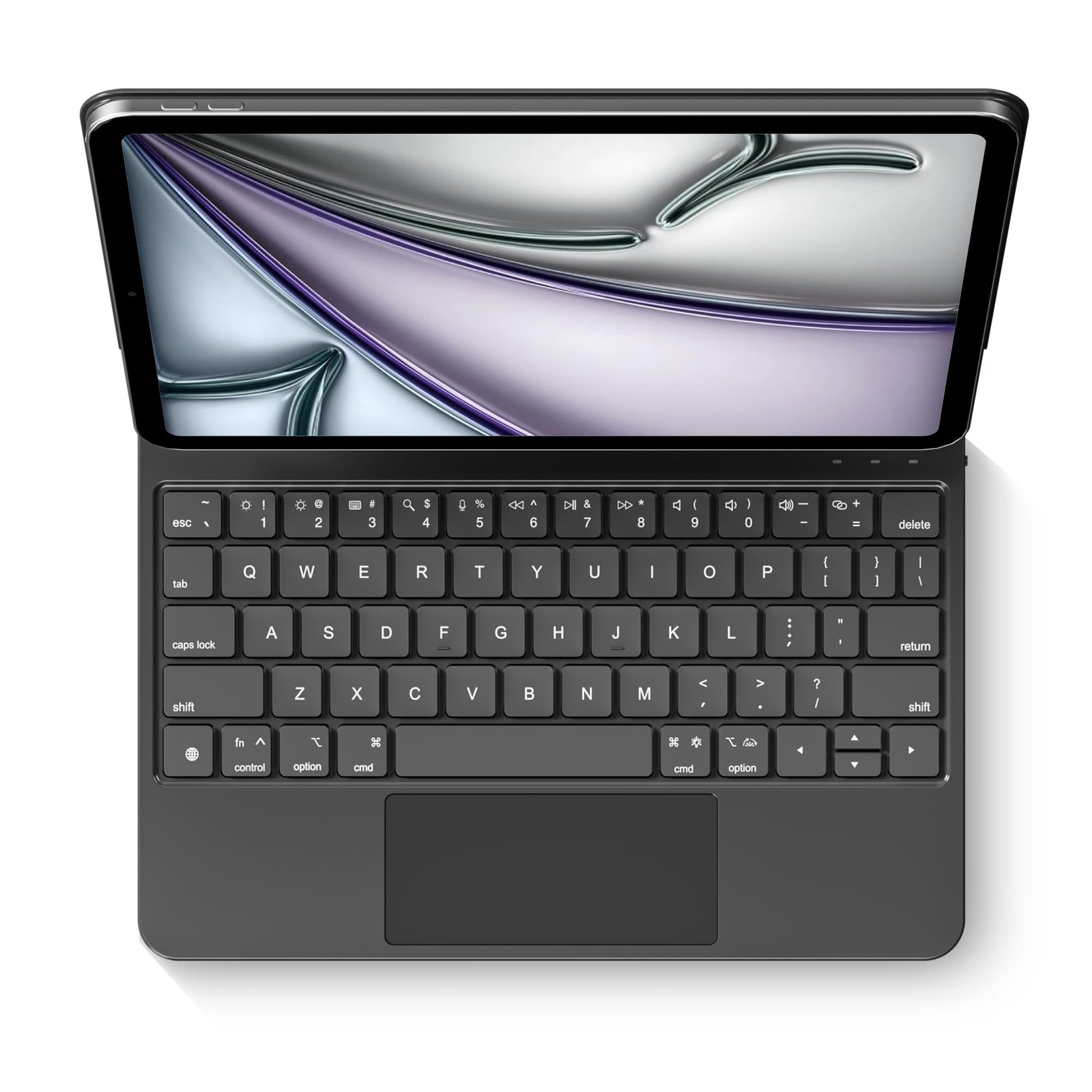 Magic Keyboard Case for iPad Pro 11 inch M4 M5 2024 2025, Black