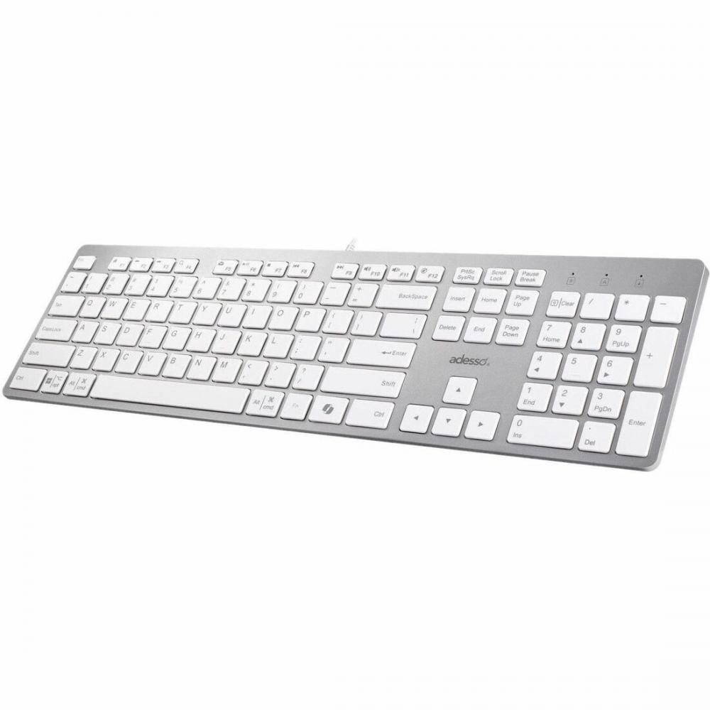 Adesso AKB730UW EasyTouch 730UW USB-C Multi OS Scissor Switch Keyboard