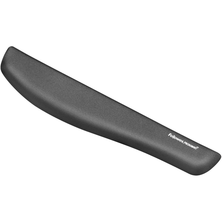 Fellowes PlushTouch Keyboard Wrist Rest with Microban Graphite 9252301