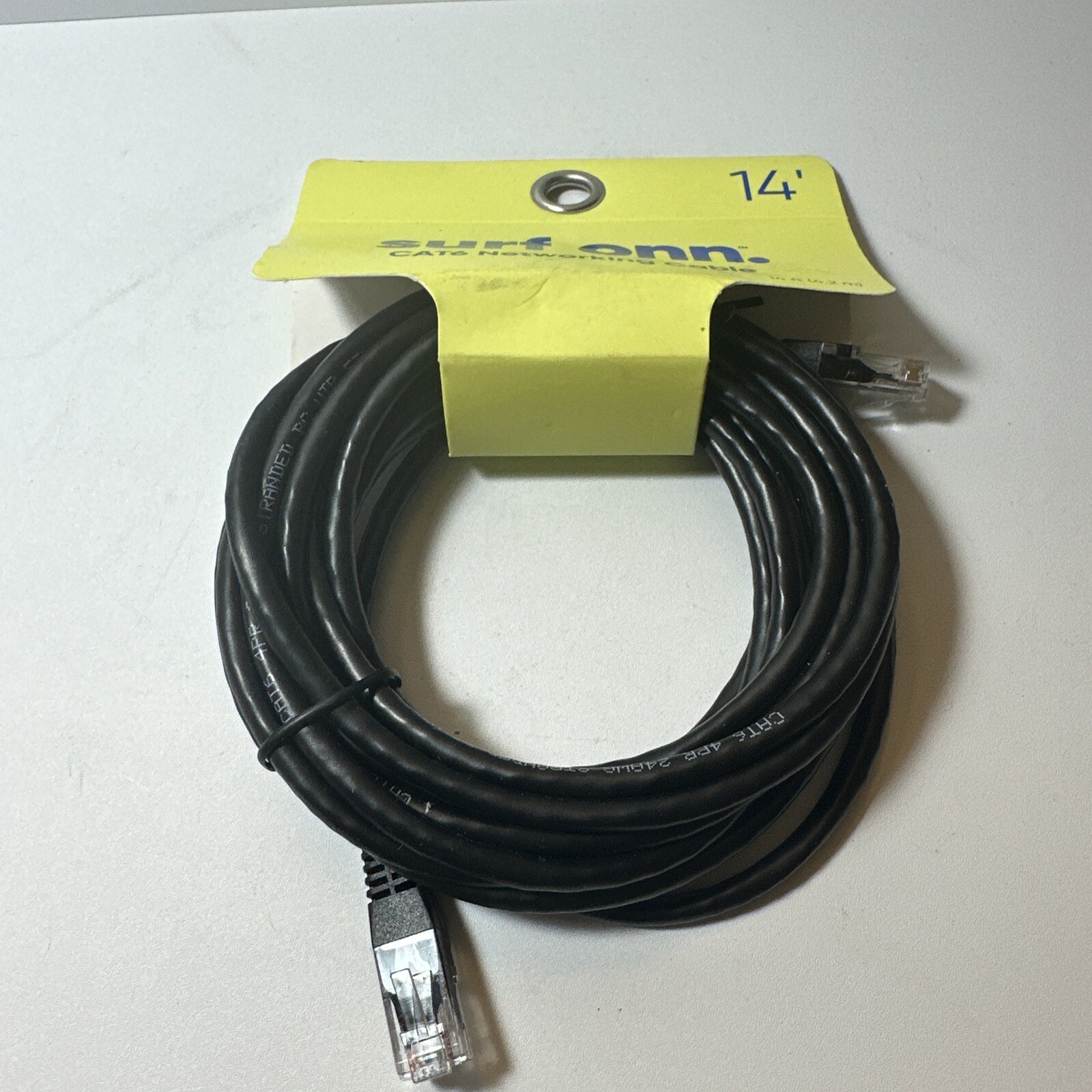 Onn Ethernet Cat6 Networking Cable - 14 Feet