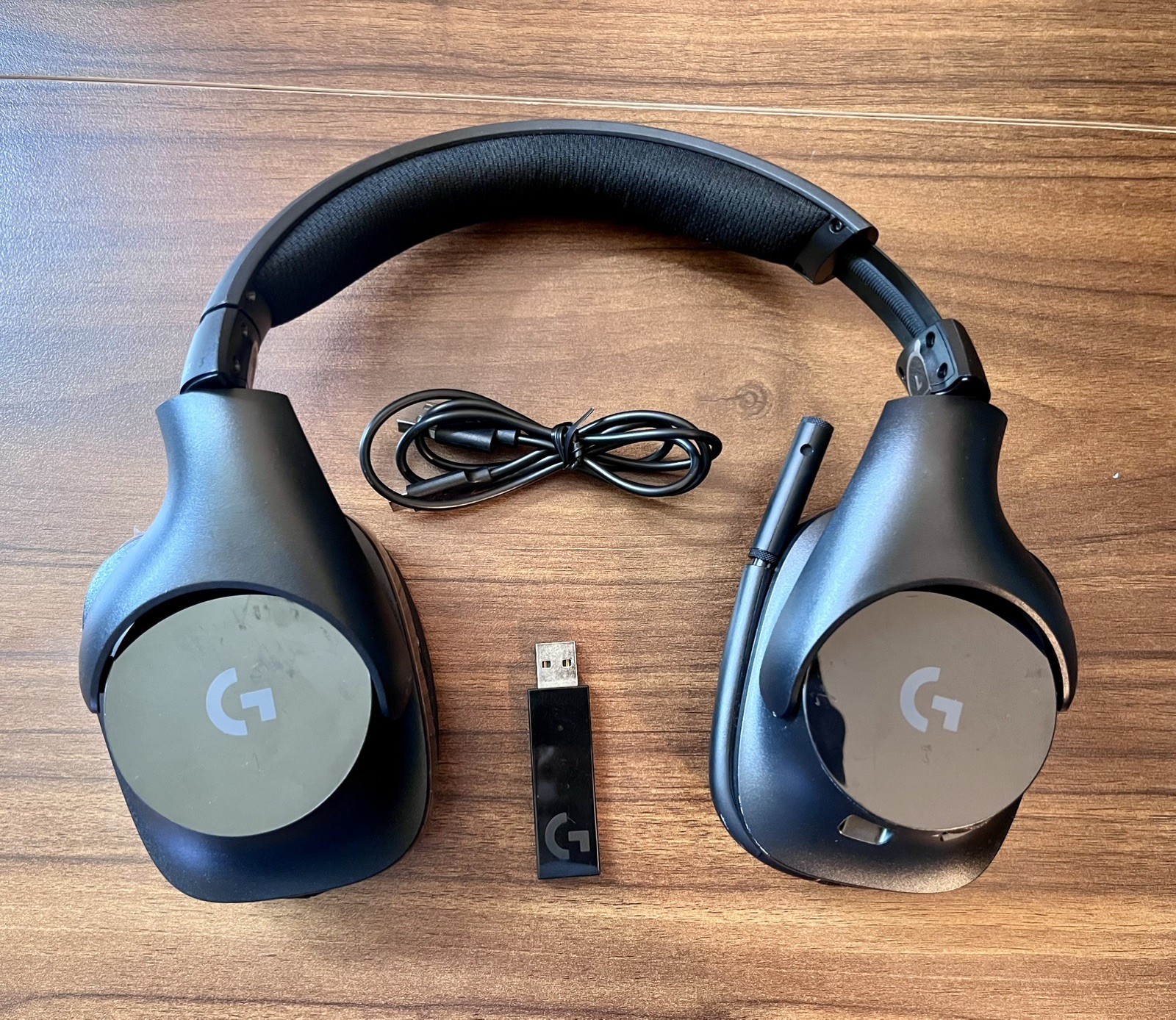 Logitech G533 Wireless Surround Gaming Headset With Dongle Tested Works
