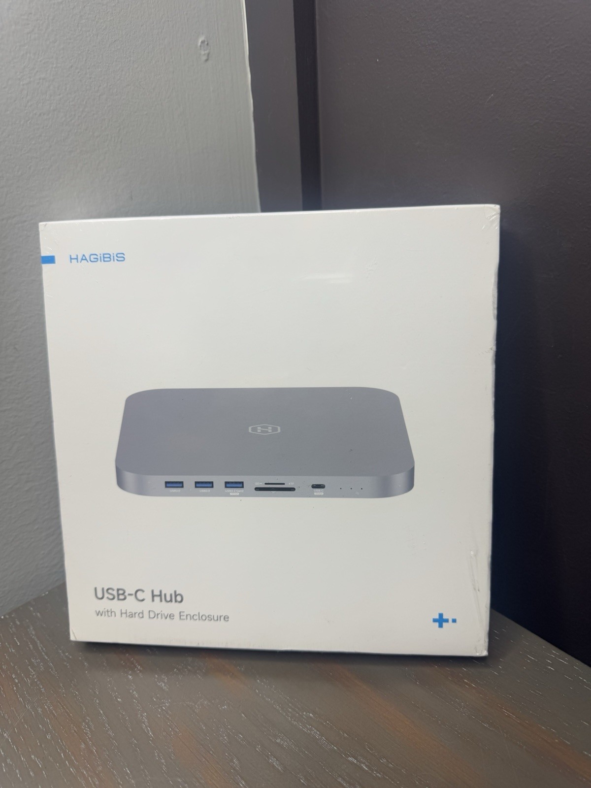 Hagibis USB-C Hub Hard Drive Enclosure,Type-C Docking Station for Mac 🔥SEALED🔥