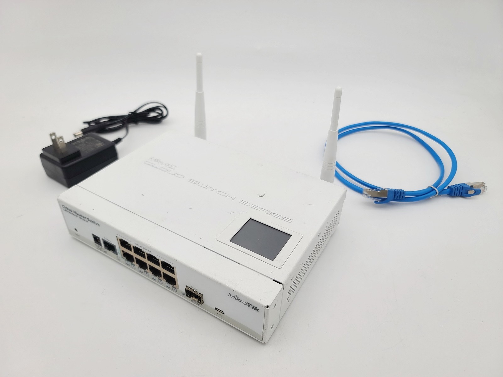 MIKROTIK CRS109-8G-1S-2HND-IN 8-PORT GIGABIT CLOUD ROUTER SWITCH SFP WIFI