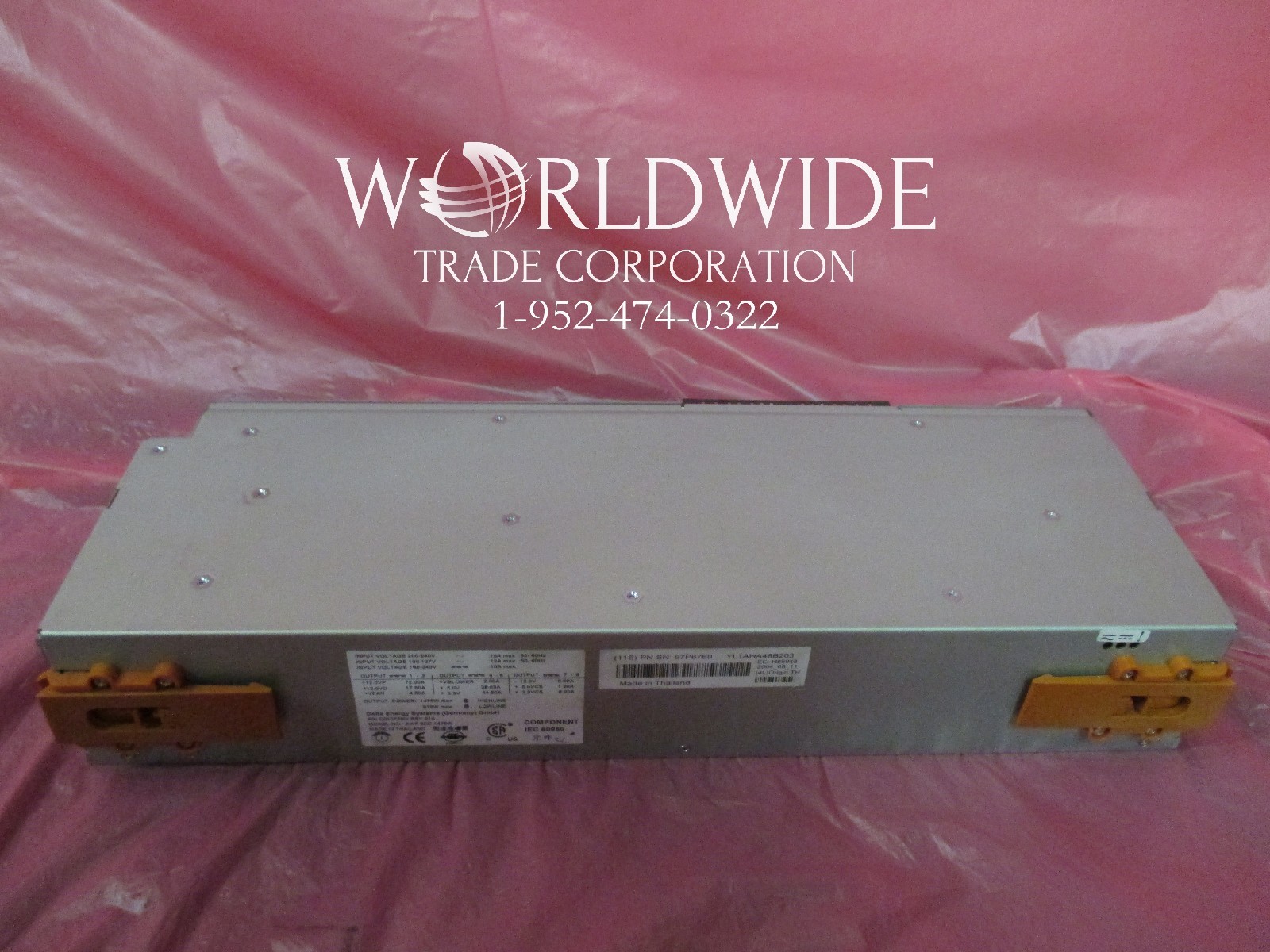 IBM 97P6760 7889 51BA 1475W Hot-Swap AC Power Supply 9113-550 9124-720 9133-55A