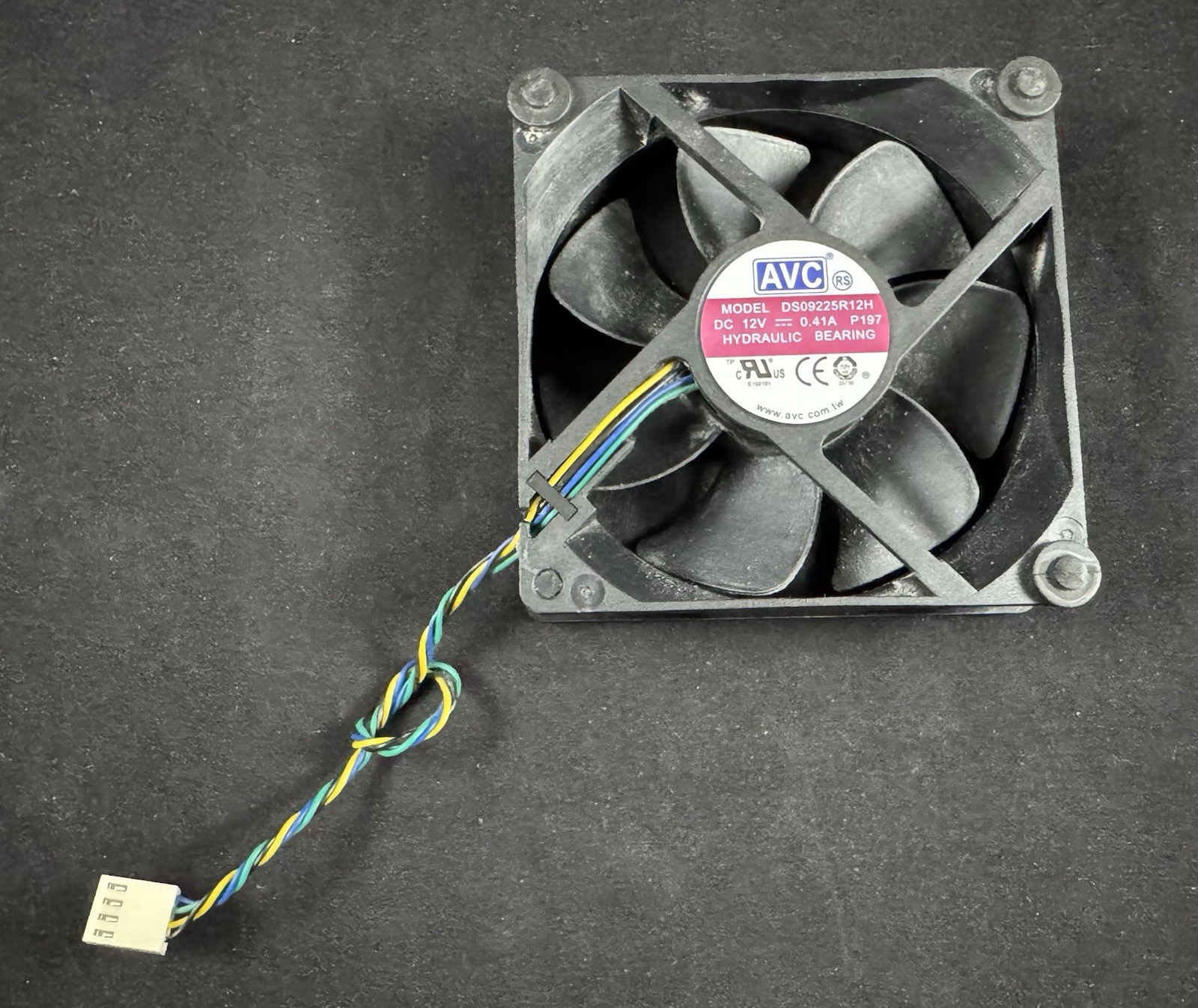 AVC DS09225R12H Desktop Hydraulic Bearing Cooling Fan DC 12V 0.41A P197