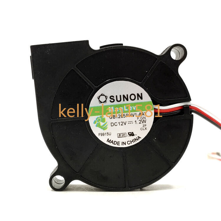 1pc SUNON GB1205PHV1-8AY 5015 5CM 12V 1.2W 3-wire Blower Cooling Fan