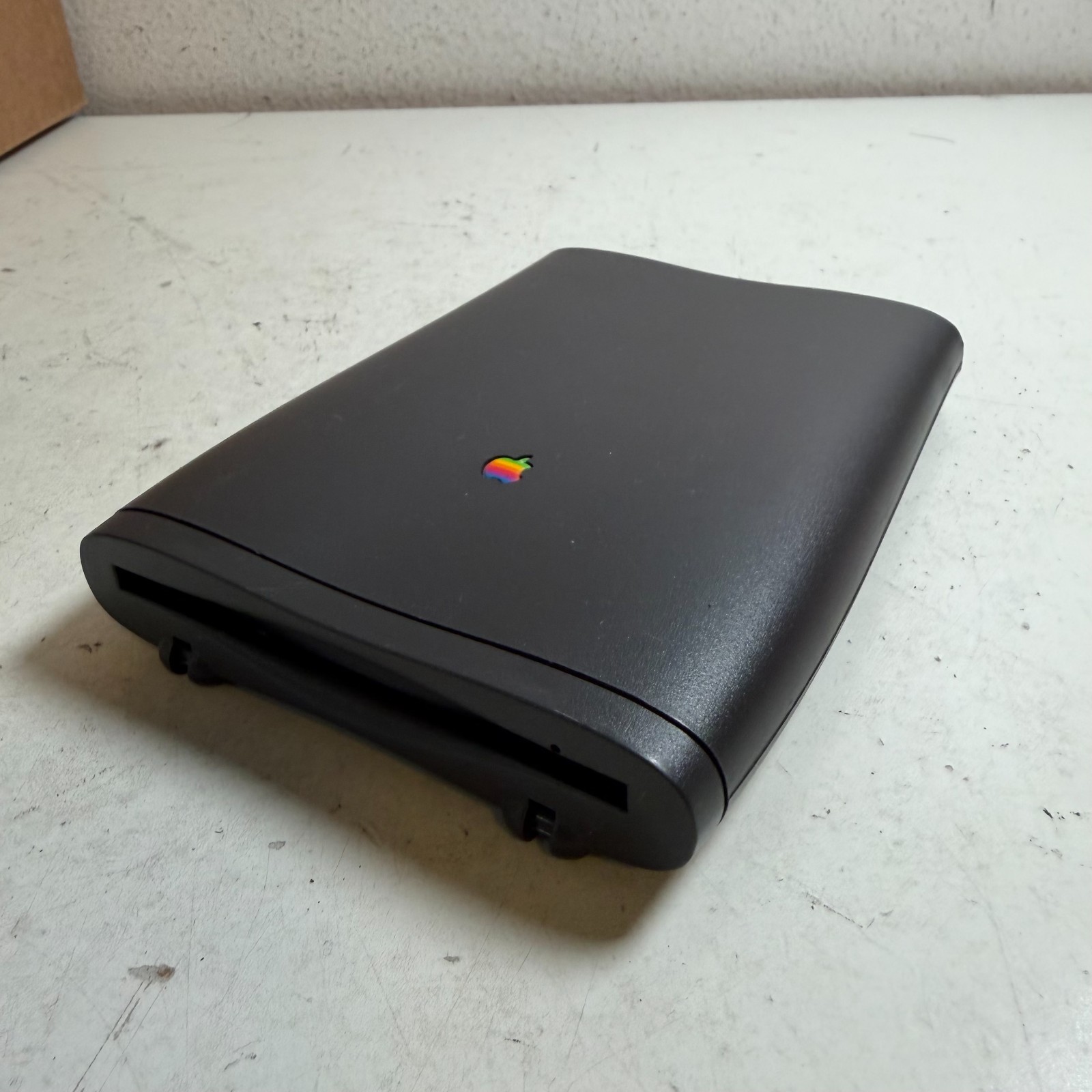 Vintage Apple PowerBook 2400c Black External Floppy Disk Drive - Untested