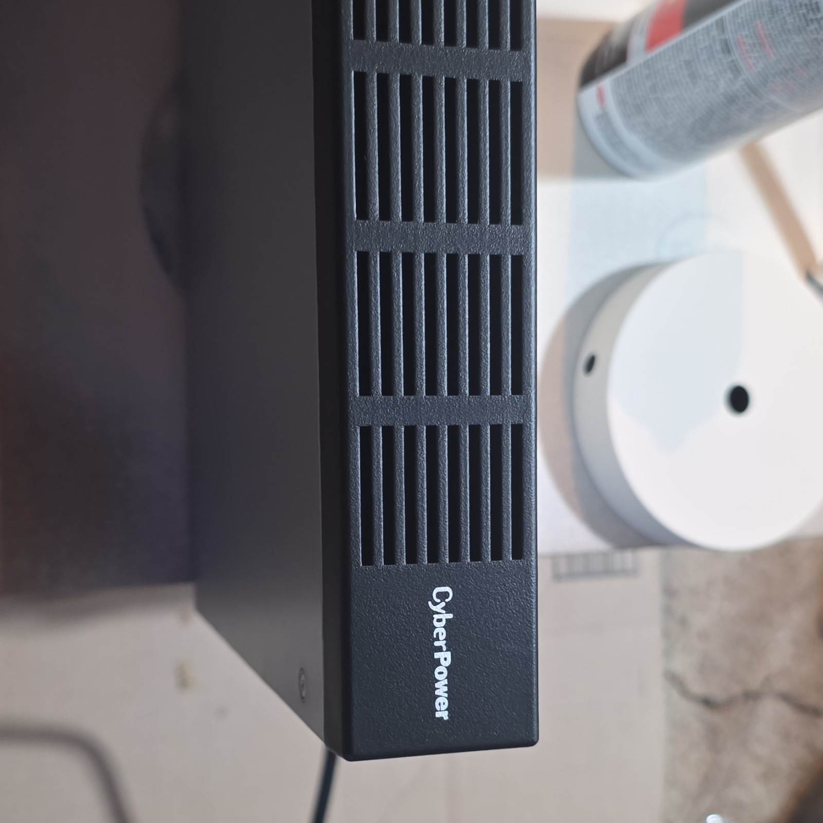 CyberPower OR500LCDRM1Ua UPS 120V 500VA 300W 12A Black Rackmount