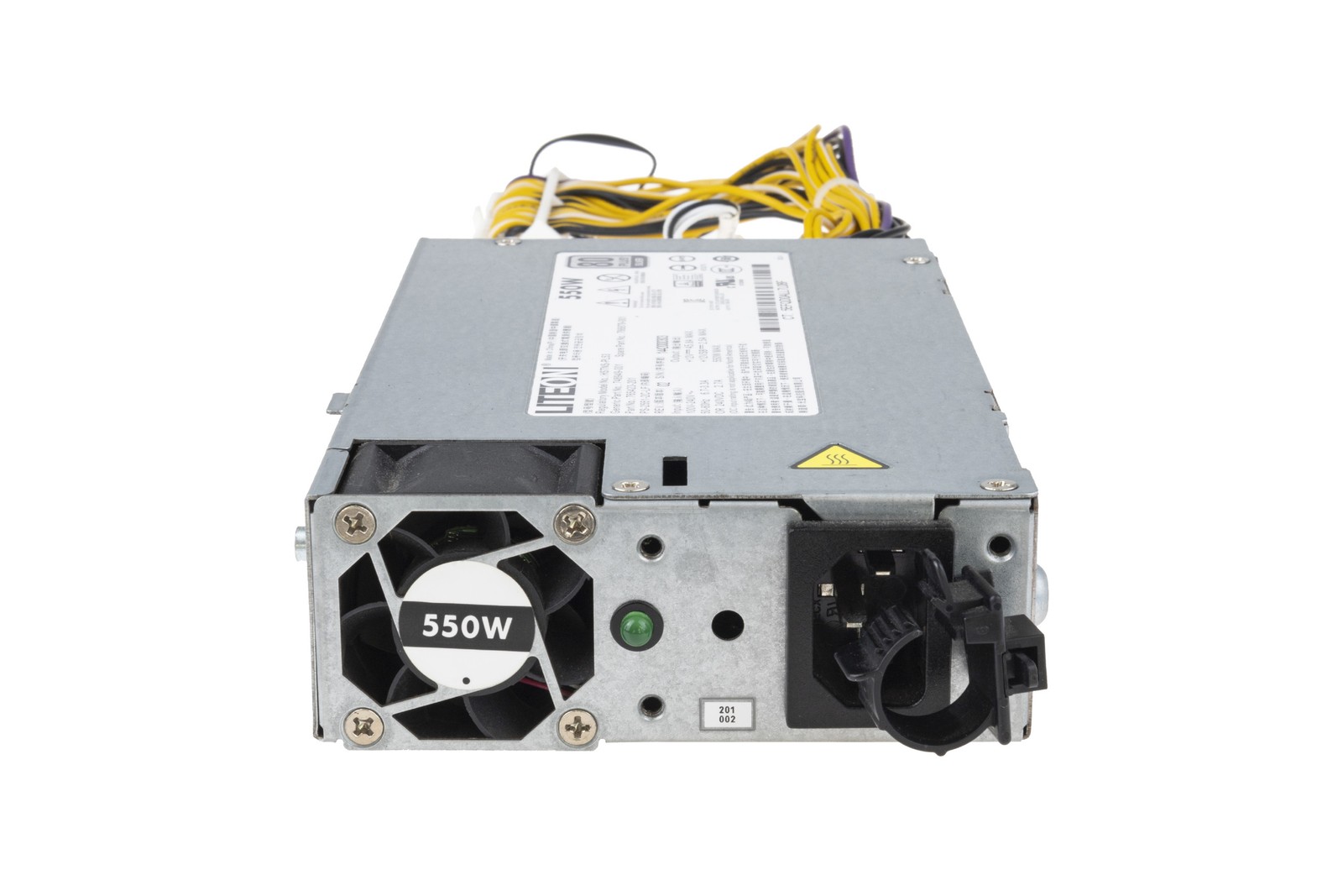 Power supply unit HPE Liteon G9 550W 100-240V AC 240V DC 80+ Silver 748949-001