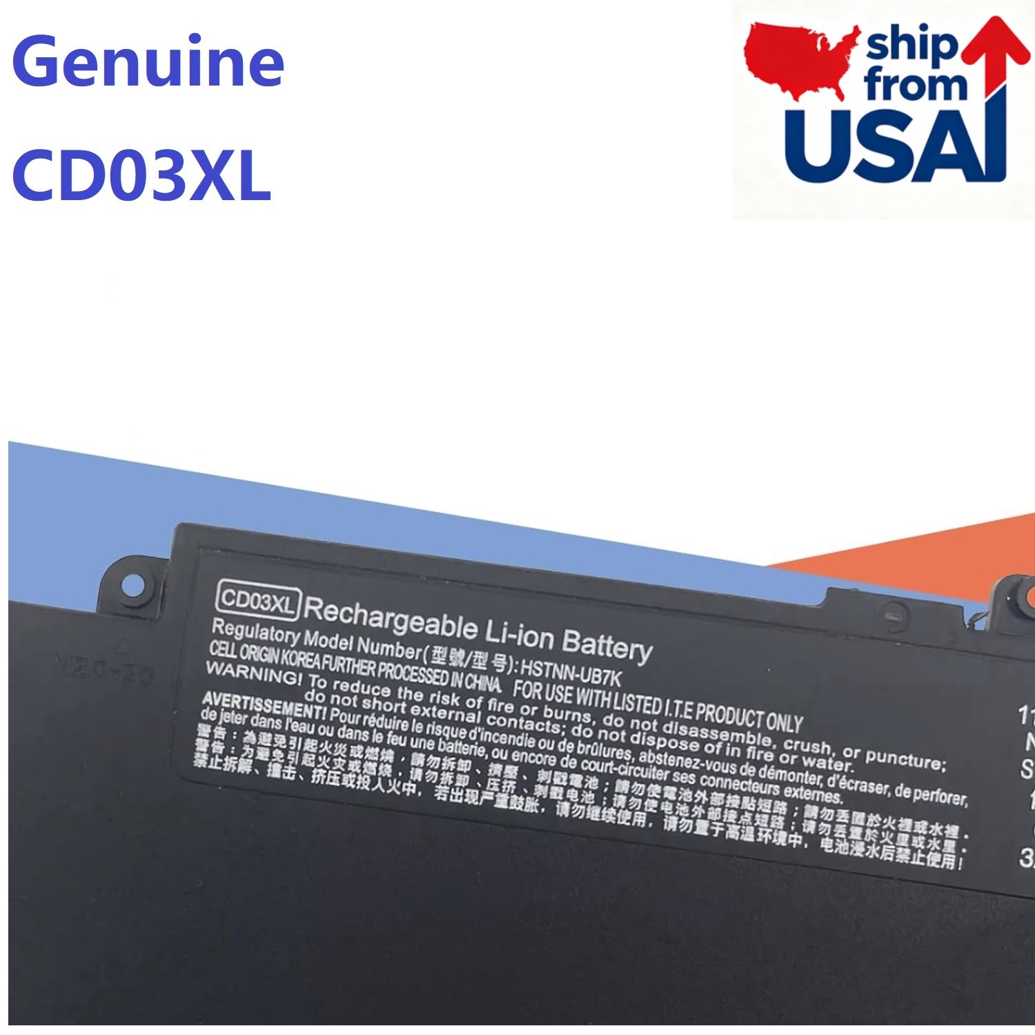 Genuine OEM CD03XL Battery for HP ProBook 640 645 650 G4 G5 650 G7 931702-421