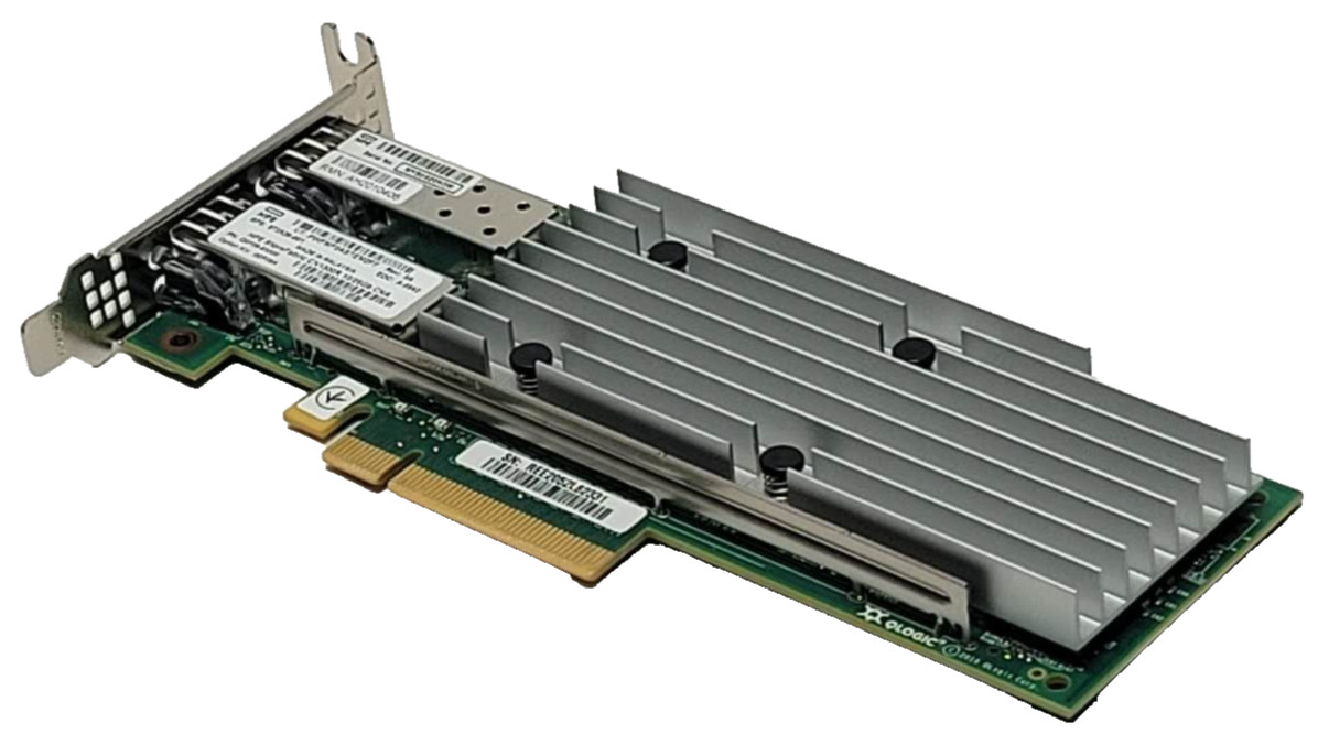 HPE Qlogic QL41262HLCU-HP 2 PORT  10/25Gb Network Card CN1300R 872526-001 Low