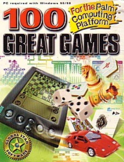 100 Great Games for Palm OS CD cards blackjack euchre lode runner pinball pong +