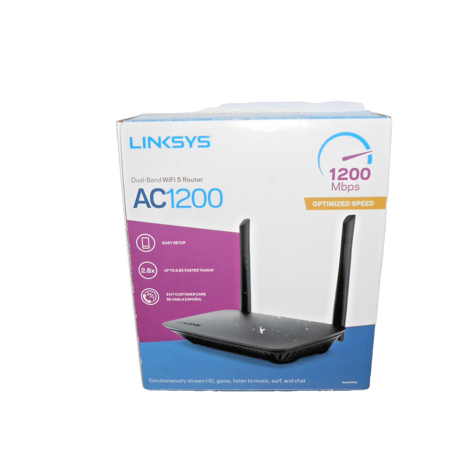 Linksys AC1200 Dual-Band Wi-Fi 5 Router
