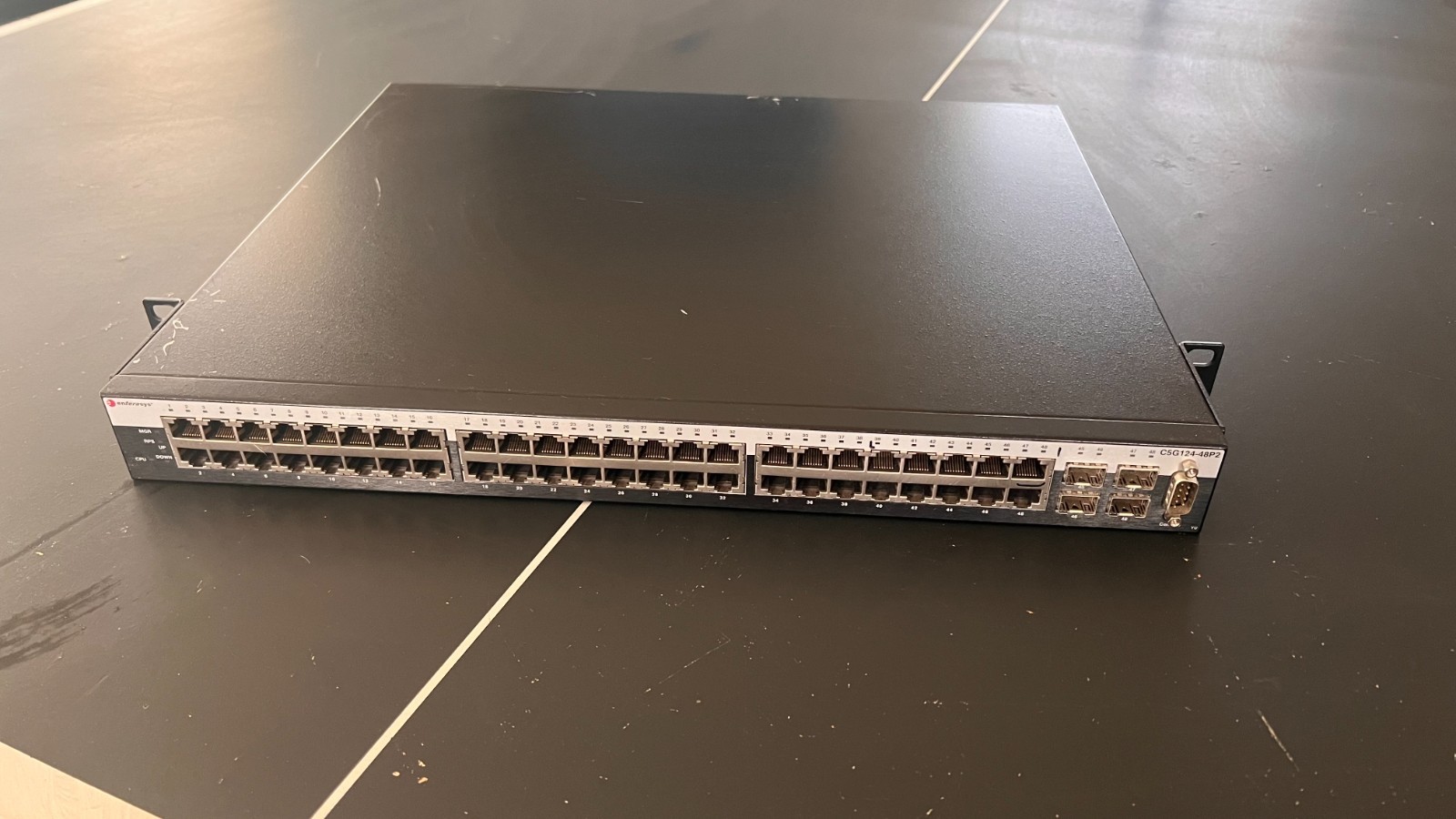Enterasys C5G124-48P2 Managed Gigabit PoE Network Switch – 48-Port + 2 SFP