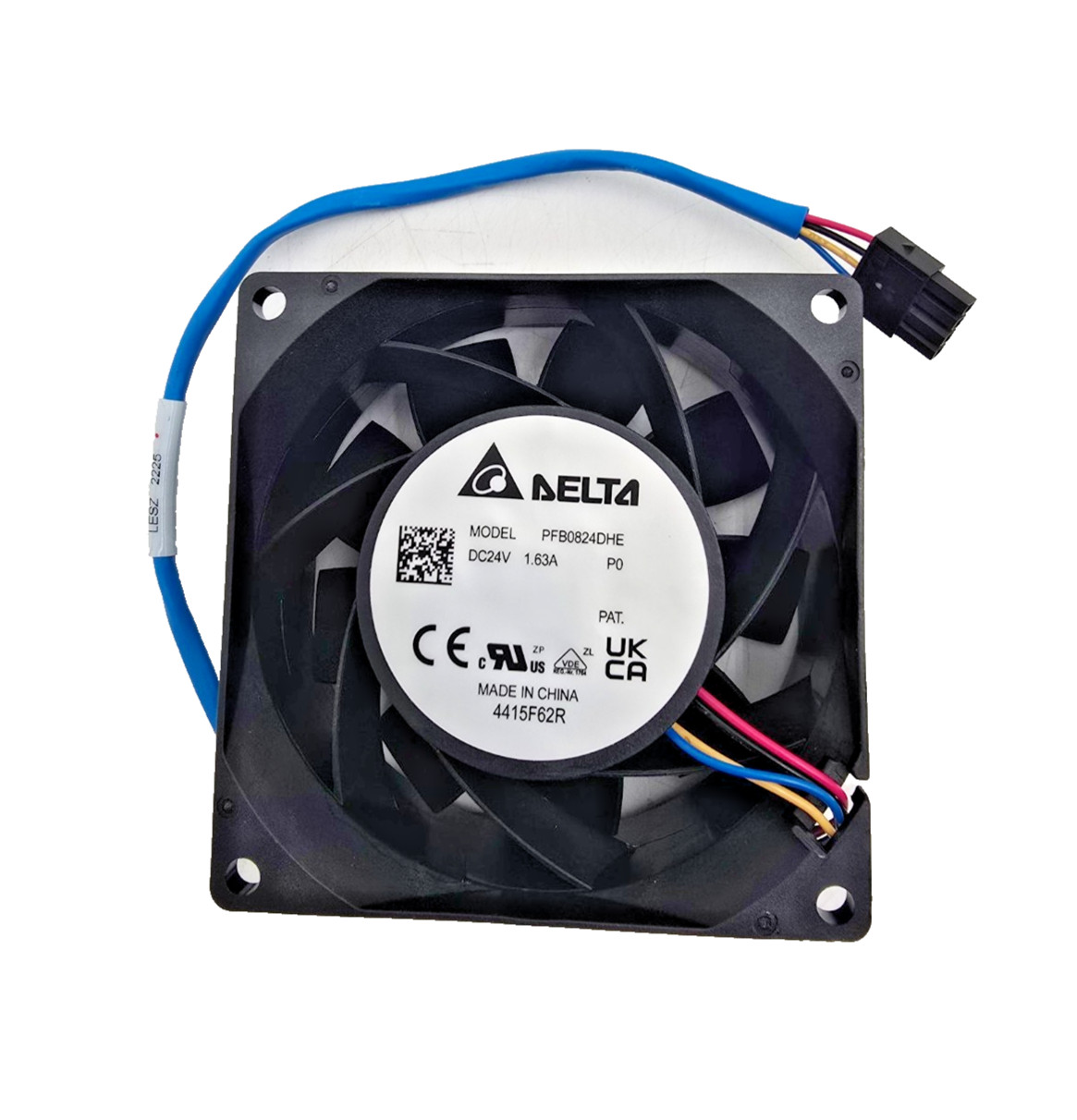Delta PFB0824DHE DC 24V 1.63A 8cm 8038 80x80x38mm 4-pin Cooling Fan