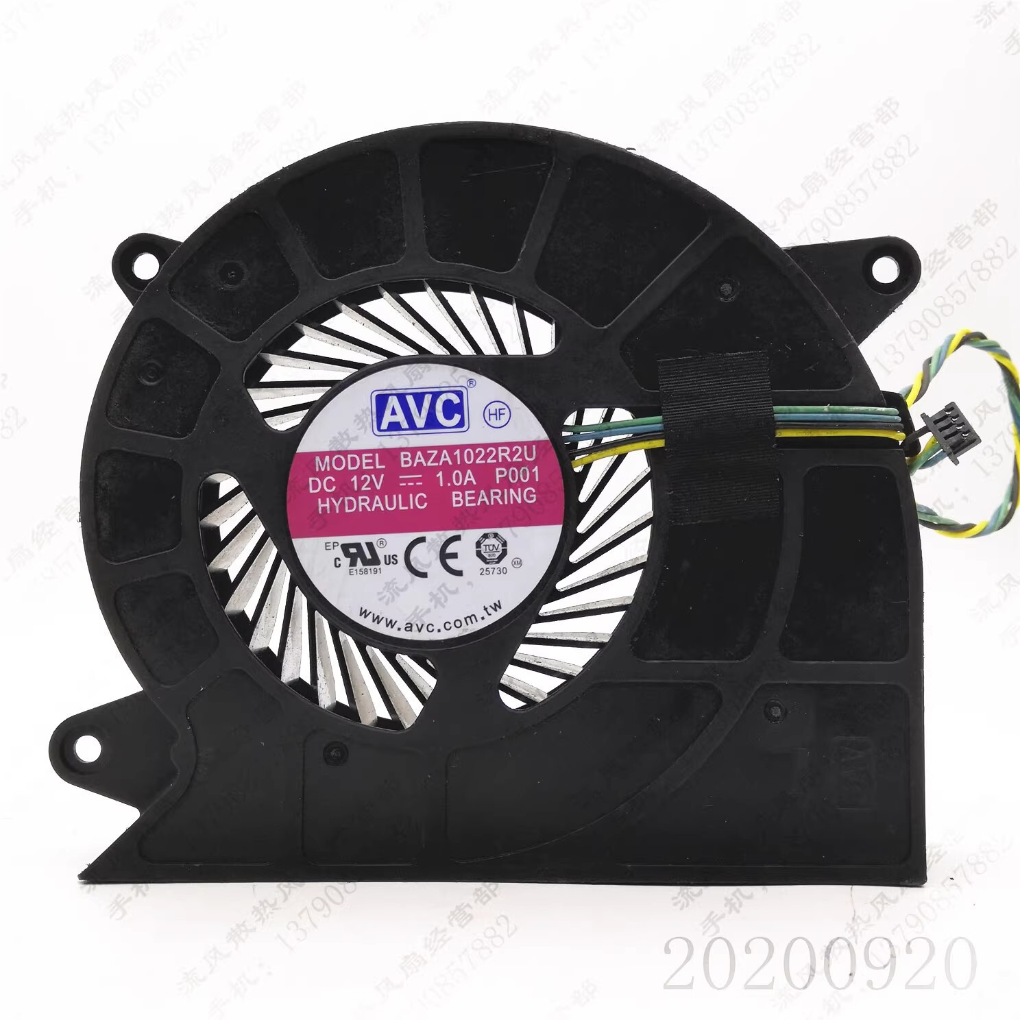AVC BAZA1022R2U P001 12V cooling fan is suitable for Lenovo A5000 A7400 A7300