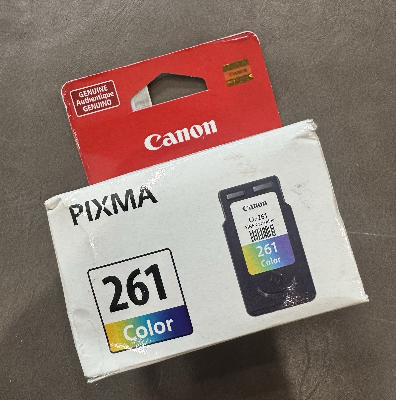 Canon PIXMA CL-261 Tri-Color Genuine/Original Inkjet Cartridge for TS5320