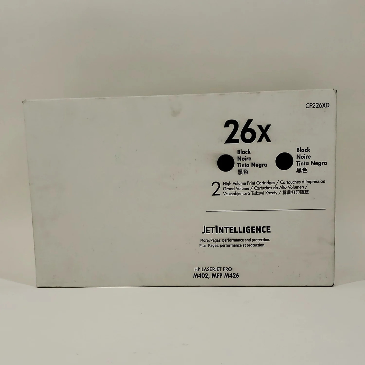 New HP 26X CF226XD Black Ink Cartridge cf22600910