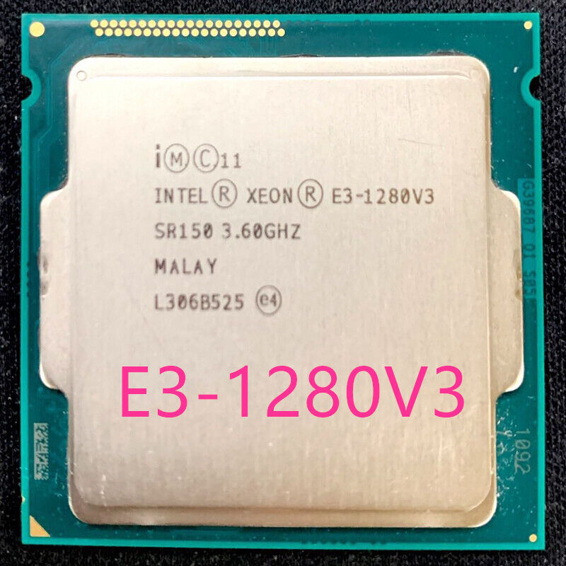 Intel Xeon E3-1280 V3 E3-1280V3 3.6GHz Quad-Core LGA1150 CPU Processor