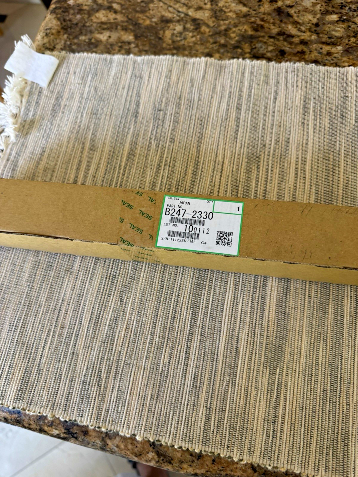 Ricoh B247-2330 Genuine Printer/Scanner Drum cleaning brush for mp6000,6002,7503