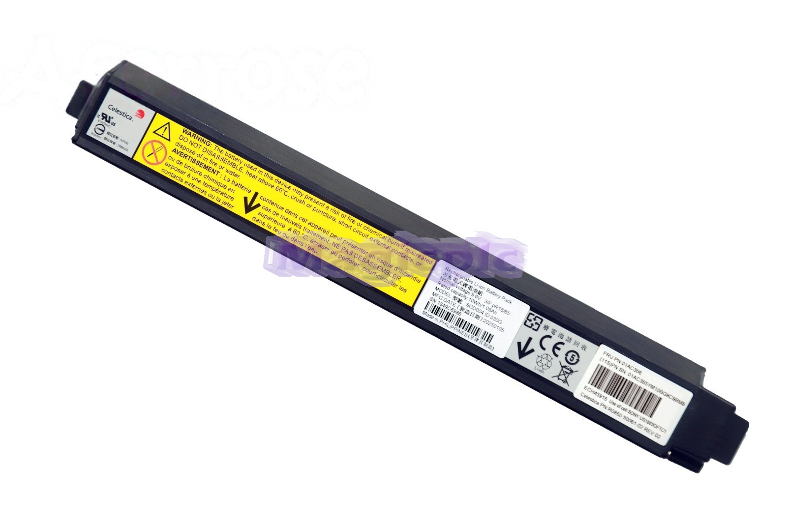 2025 New 01AC366 01AC365 Battery For IBM V3700 XP V5000 V5010 V5020 V5030 G2~