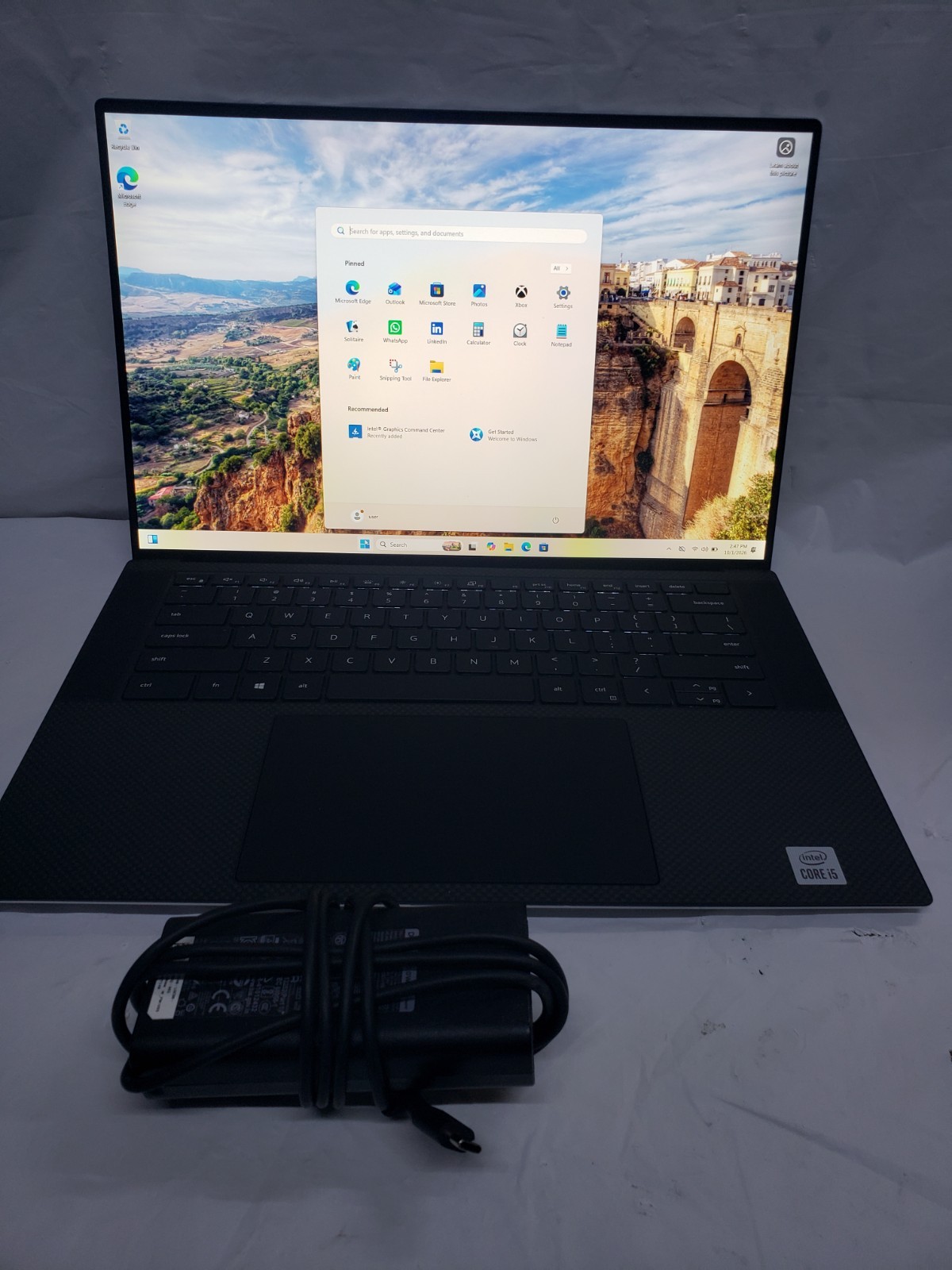 Dell XPS 15 9500 15.6" Intel Core i5-10300H 16GB RAM, 512GB SSD Windows 11 Pro, 
