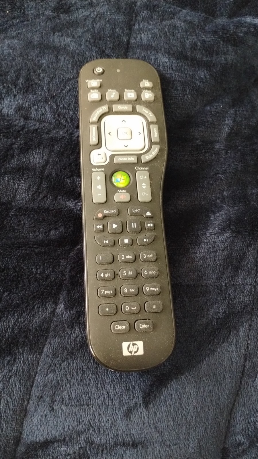 Genuine HP Microsoft Windows Media Center Remote Control 