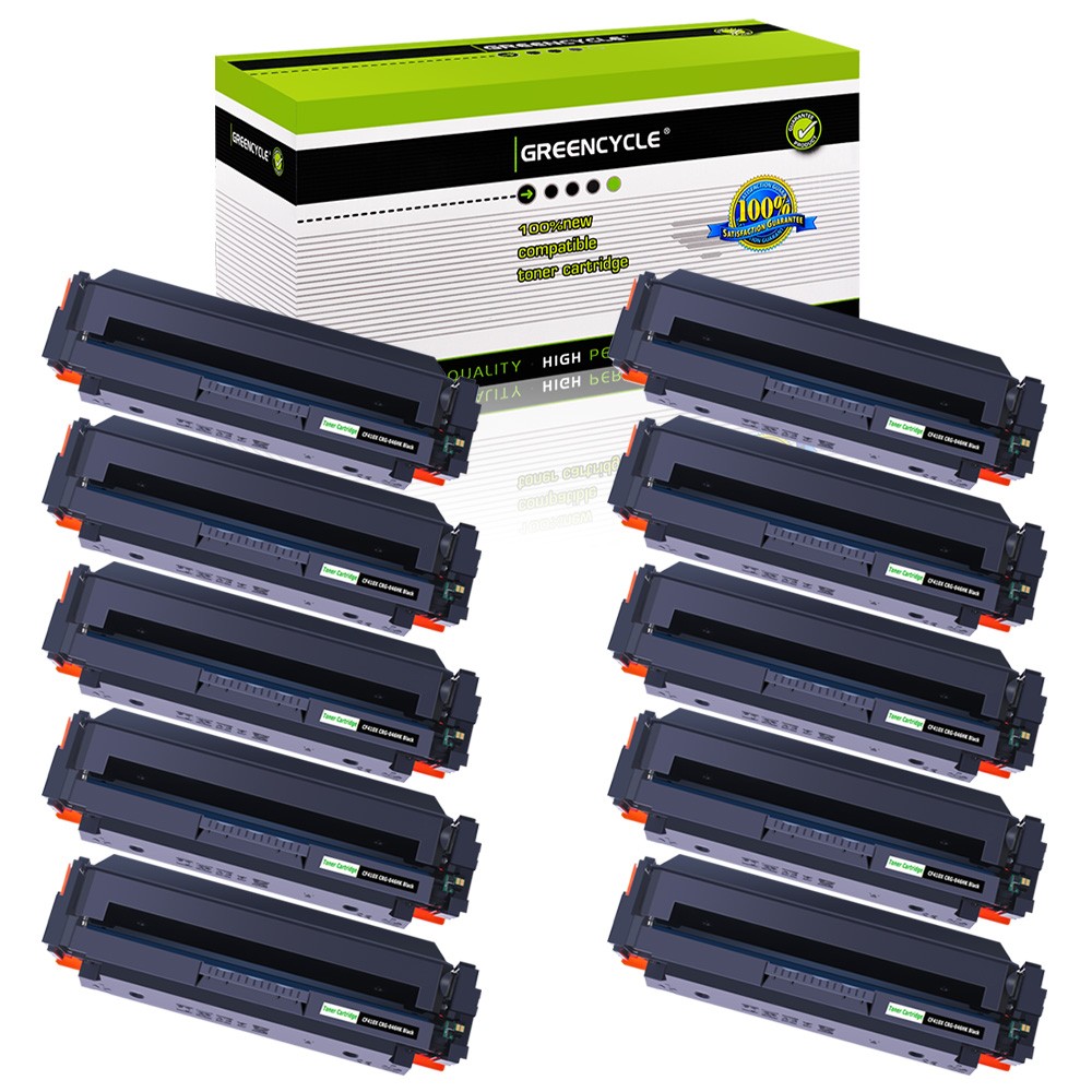 10PK BK Toner fit for HP CF410X LaserJet Pro M452dw MFP M477fdn M477fdw M477fnw