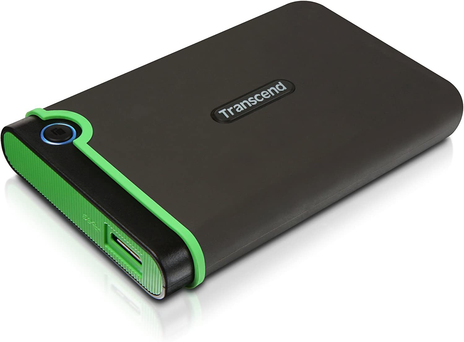Transcend Portable HDD 1TB Shock resistance Slim type USB3.1 GEN1 Ilon Gray
