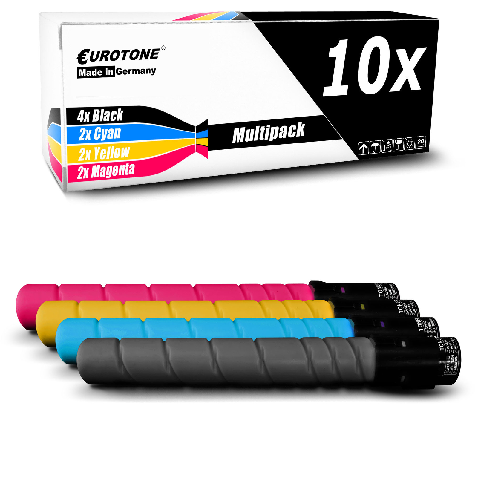 10X Cartridge For Konica Minolta Bizhub C-220 C-280