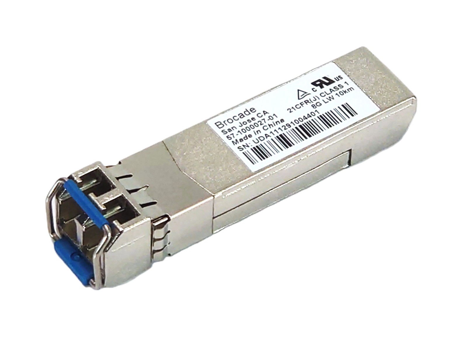 5x Brocade Genuine 57-1000027-01 GBIC SFP+ 8G FC LW 10km Transceiver Module 1310