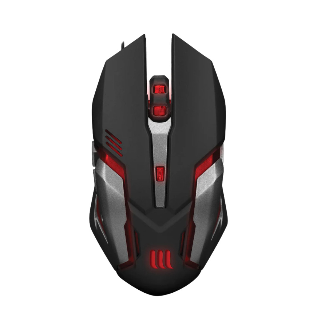 Lifeworks Samurai Optical Gaming Mouse RGB MultiColor LED Illumination USB Wired