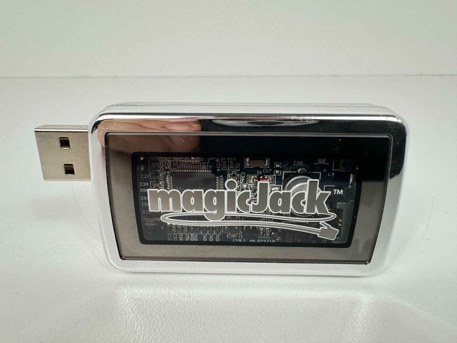 Magic Jack A921 USB Voip Phone Jack Adapter Working VGC