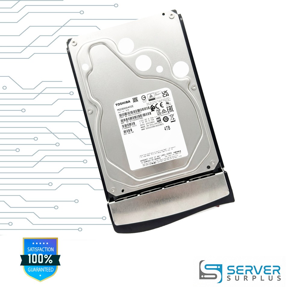 Toshiba MG08ADA400E 4TB SATA 3.5 in Enterprise HDD | HDEJX12GEA51