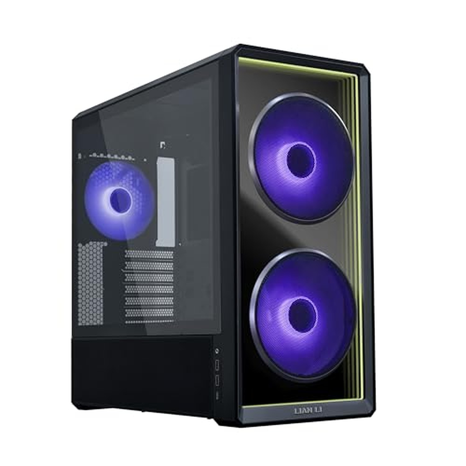Lian Li LANCOOL 217 INF Mid-Tower ATX PC Case, Black (LANCOOL 217INFX)
